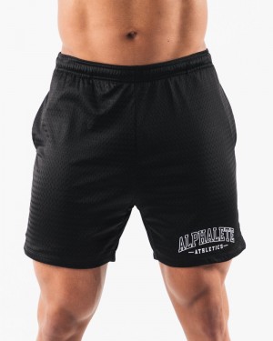 Alphalete AA Mesh 6” Uomo Pantaloncini Nere | 23BPECKNA