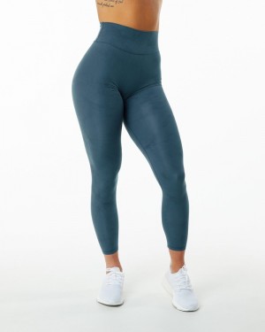 Alphalete Alphalux Wonder 27" Donna Leggings Blu | 20VZKAXHD