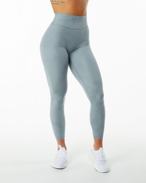 Alphalete Alphalux Wonder 27" Donna Leggings Blu | 16TPNORGE