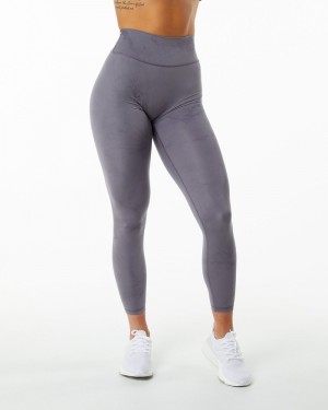 Alphalete Alphalux Wonder 27" Donna Leggings Viola | 82XJVZPKM