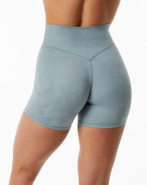 Alphalete Alphalux Wonder 6" Donna Pantaloncini Blu | 61OILQAYH