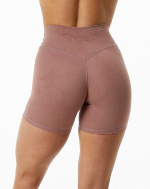 Alphalete Alphalux Wonder 6" Donna Pantaloncini Rosa | 13SVWTEPX