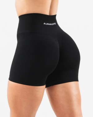 Alphalete Amplify 4.5" Donna Pantaloncini Nere | 40JPVKBFA