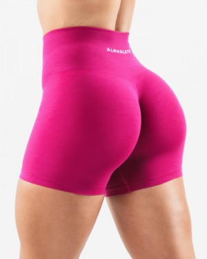 Alphalete Amplify 4.5" Donna Pantaloncini Rosa | 97HTNQEDK