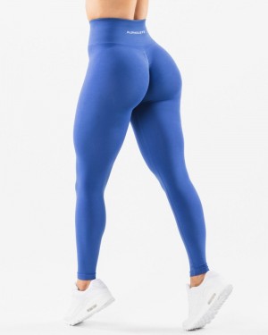 Alphalete Amplify Donna Leggings Blu | 98QZROENB