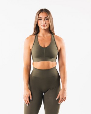 Alphalete Amplify Donna Reggiseni Grigie | 98IZLHJXG