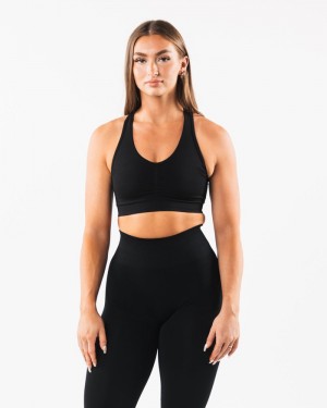 Alphalete Amplify Donna Reggiseni Nere | 26APZHJVD