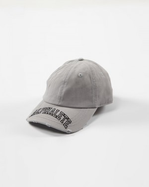 Alphalete Collegiate Vintage Uomo Cappellini Grigie | 48WENHYFM