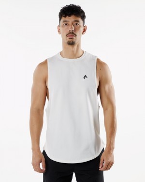 Alphalete Dynasty Uomo Canotta Bianche | 82CLBQYWH