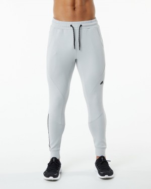 Alphalete ELMTS Cuffed Uomo Pantaloni Jogger Grigie | 18WMPVIXS