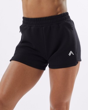 Alphalete ELMTS Ginnastica 3.5" Donna Pantaloncini Nere | 83ZGARTBD