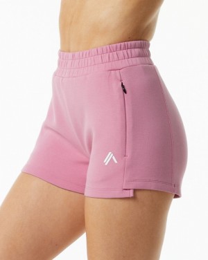 Alphalete ELMTS Ginnastica 3.5" Donna Pantaloncini Rosa | 46NXMTBPU