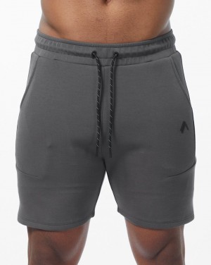 Alphalete ELMTS Ginnastica 6" Uomo Pantaloncini Grigie | 03MHGUIQL