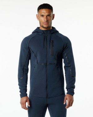 Alphalete ELMTS Ginnastica Uomo Giacche Blu Marino | 29IHBYSAW