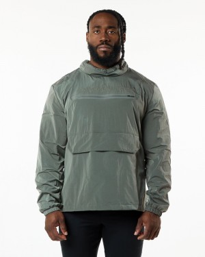 Alphalete Endure Pullover Uomo Felpa Grigie | 15HZJBARU