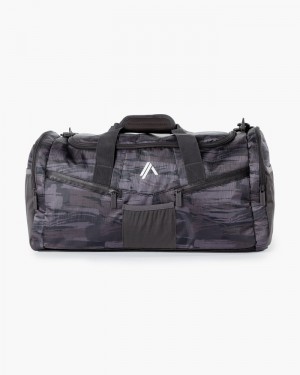 Alphalete Essential Duffel Uomo Borse Bordeaux Camouflage | 91IHGZOFN