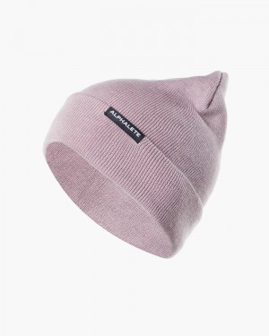 Alphalete Essential Foldover Donna Berretti Viola | 83ECWGIUN