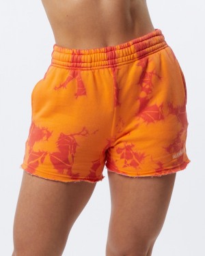 Alphalete HCTS 3.5" Donna Pantaloncini Arancioni | 01DHNBYJU