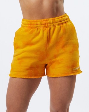 Alphalete HCTS 3.5" Donna Pantaloncini Arancioni | 34NFBXPSE