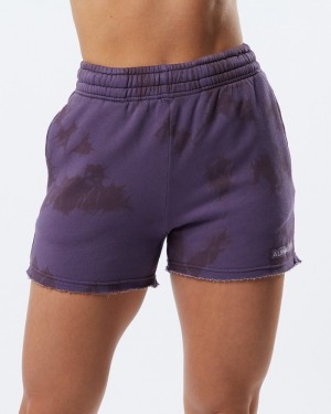 Alphalete HCTS 3.5" Donna Pantaloncini Viola | 02VZQNUBC