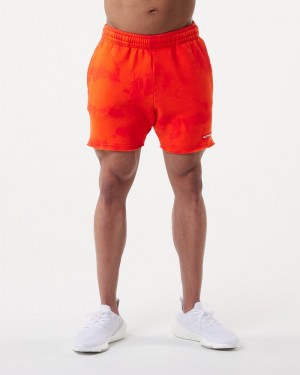 Alphalete HCTS 5" Uomo Pantaloncini Arancioni | 85QPIBHDW