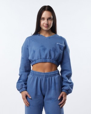 Alphalete HCTS Donna Felpa Blu | 36FOGJWCY