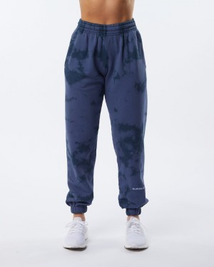 Alphalete HCTS Donna Pantaloni Jogger Blu Marino | 34VQDHBSP