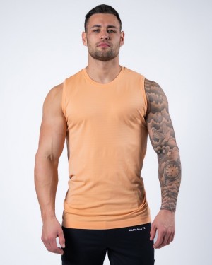Alphalete Hero Uomo Canotta Corallo | 49XGCEPDI