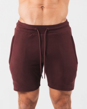 Alphalete Identity 6” Uomo Pantaloncini Bordeaux | 26EOLFACY