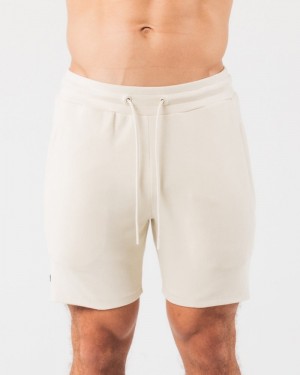 Alphalete Identity 6” Uomo Pantaloncini Bianche | 64MGFZEUI