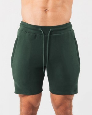 Alphalete Identity 6” Uomo Pantaloncini Verdi | 01DVLOIBC