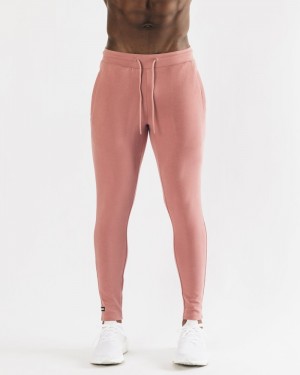 Alphalete Identity Uomo Pantaloni Jogger Rosa | 13CYFJVBP
