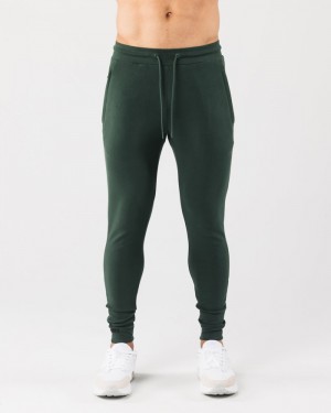 Alphalete Identity Uomo Pantaloni Jogger Verdi | 71JCGFSXL