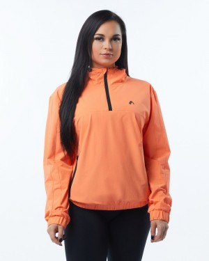 Alphalete Infinity Tech Donna Giacche Corallo | 91OEYBCSX