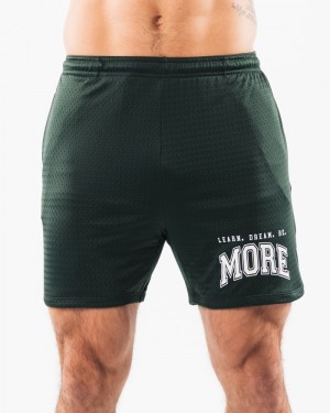 Alphalete LDB More Mesh 6" Uomo Pantaloncini Verdi | 03OHXWGBI