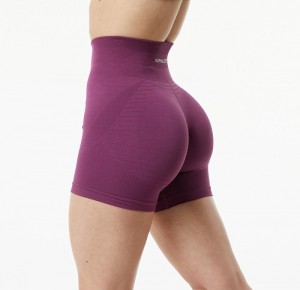 Alphalete Ozone 5.5" Donna Pantaloncini Viola | 21PNFLRBS
