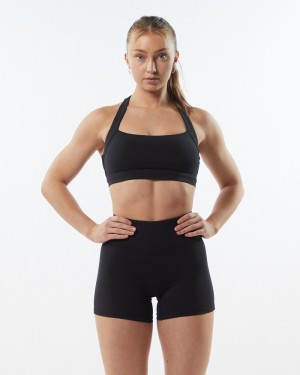 Alphalete Pulse Balance Donna Reggiseni Nere | 14NZEACYK