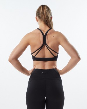 Alphalete Pulse Kinetic Donna Reggiseni Nere | 10RGTKOPD