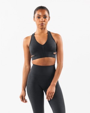 Alphalete Stratus Donna Reggiseni Grigie | 52BVJXURH