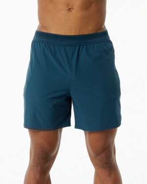 Alphalete Studio 6" Uomo Pantaloncini Blu Scuro | 24ADNWCGF