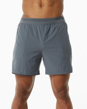Alphalete Studio 6" Uomo Pantaloncini Grigie | 15KLQNYIT