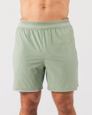 Alphalete Studio 6" Uomo Pantaloncini Verde Oliva | 46FXJOKHB
