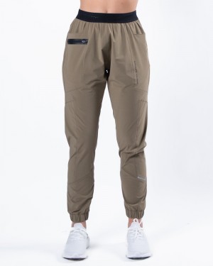 Alphalete Studio Donna Pantaloni Jogger Grigie Marroni | 56SDNWRIG