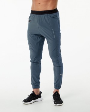 Alphalete Studio Uomo Pantaloni Jogger Blu | 28AFUTLME