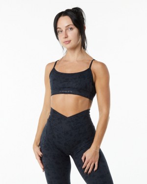 Alphalete Surface Limitless Donna Reggiseni Nere | 42ZHNRMTI