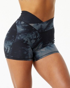 Alphalete Surface Power 5" Donna Pantaloncini Nere | 18JABYLWT