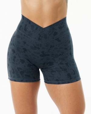 Alphalete Surface Power 5" Donna Pantaloncini Blu | 83BAIUZCR