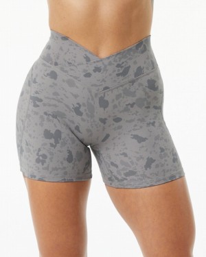 Alphalete Surface Power 5" Donna Pantaloncini Grigie | 24GSUPXRD