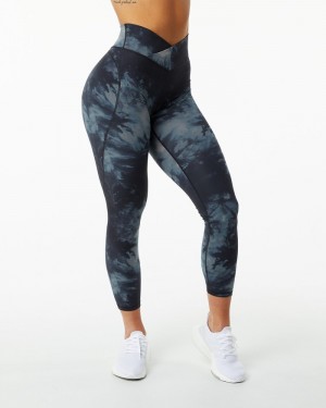 Alphalete Surface Power Donna Leggings Nere | 87KCSYAZX