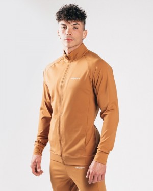 Alphalete Trace Uomo Giacche Marroni | 47CWJOTYE